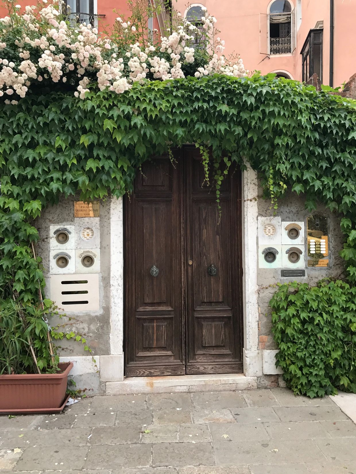 Fondazione Querini Stampalia entrance located in the Castello district of Venice.