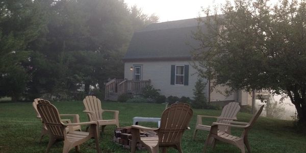 Pleasant View Cottage, Pleasant View Cabins at Hocking Hills Farm, HockingHillsFarm.com