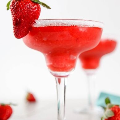 A strawberry margarita is everyone's favorite summer cocktail recipe. 