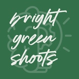 bright green shoots