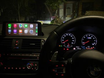 BMW M2 Full Screen Apple CarPlay Activation