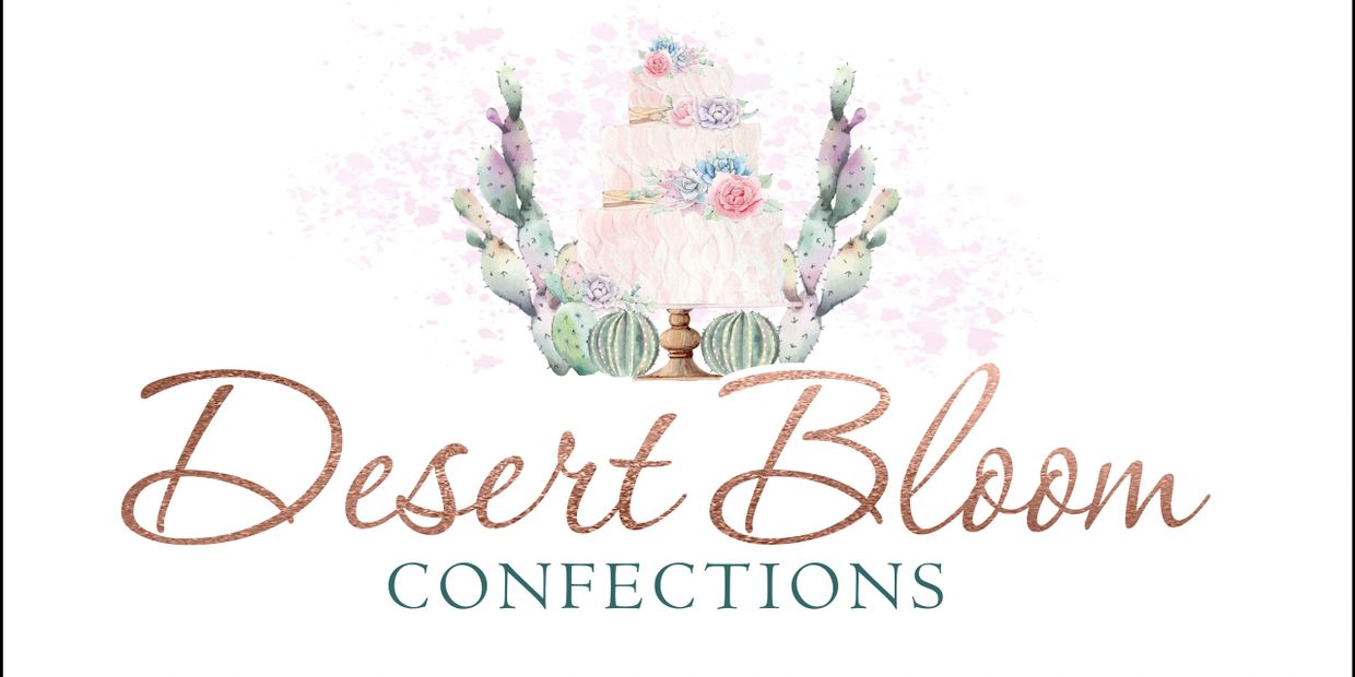 Desert Bloom Confections Cake, Custom Cake, Cupcakes