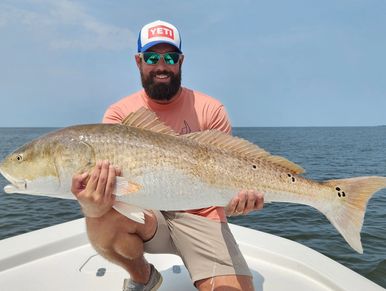 Trophy redfish red drum Neuse River Pamlico Sound