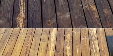 Wood Restoration 
www.americanpressurewashing.com 