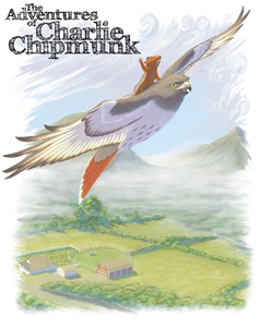 A poster on the adventures of Charlie chipmunk