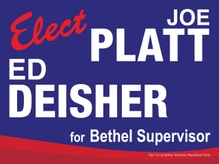 deisher and platt for bethel township supervisors