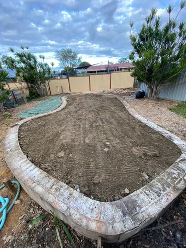 Pool Infill. Bobcat