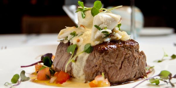 Every meal is cooked to perfection for each dinner cruise person to enjoy. 