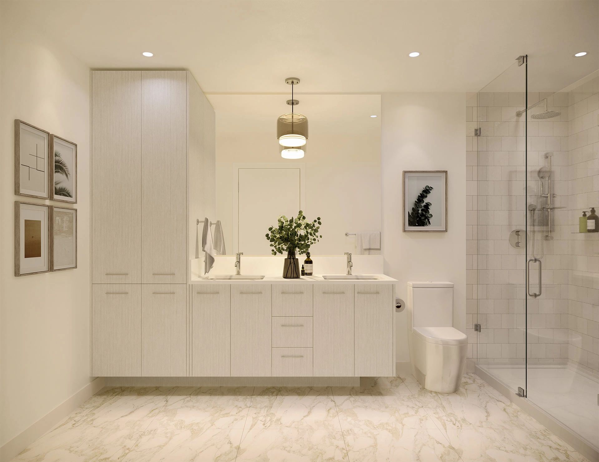 Seymour Bathroom — Clay