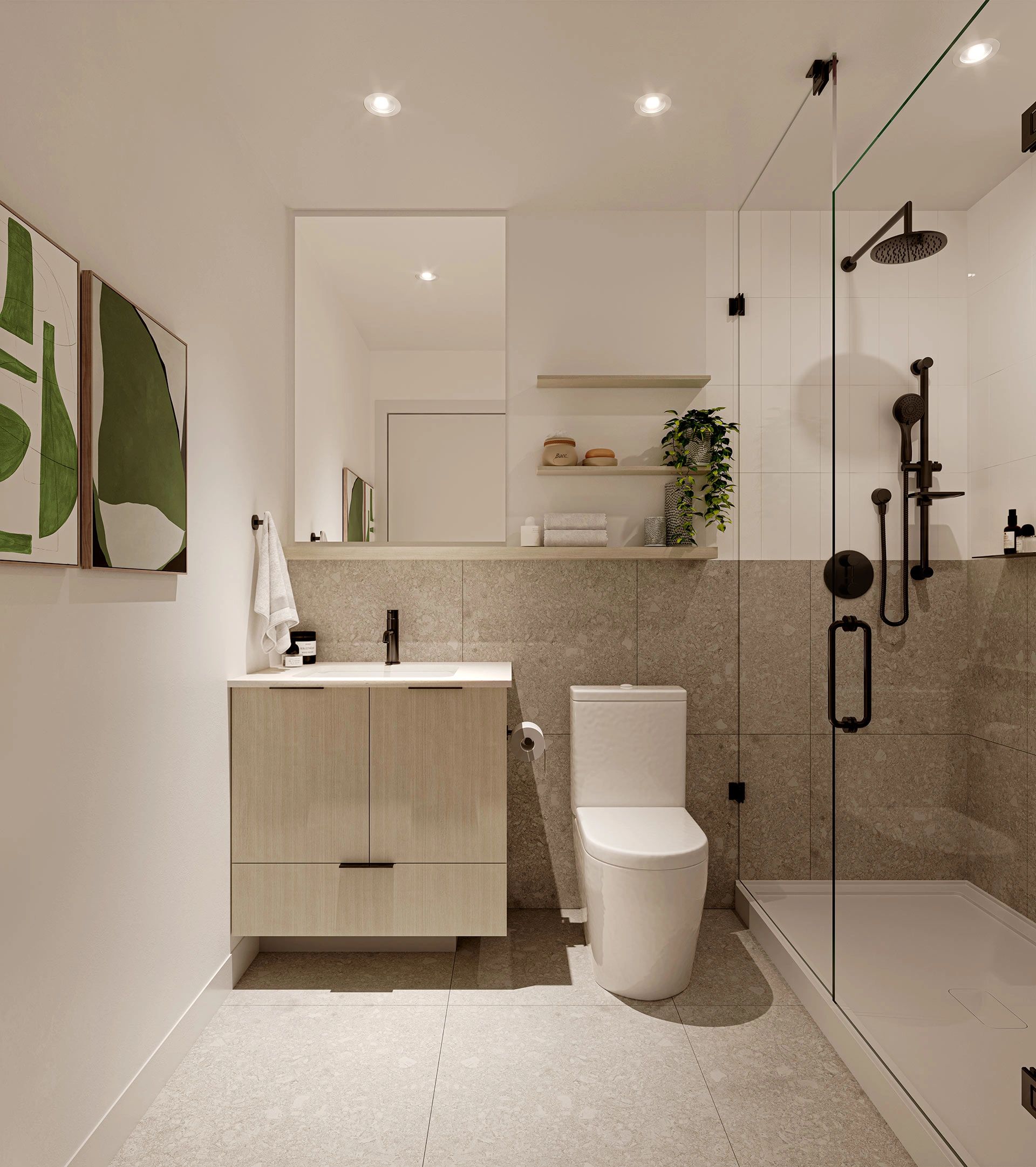 Yew Bathroom — Onyx