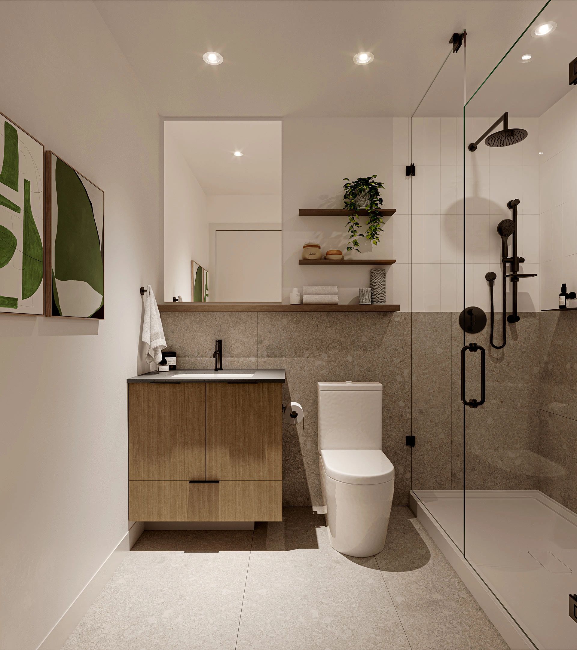 Yew Bathroom — Slate