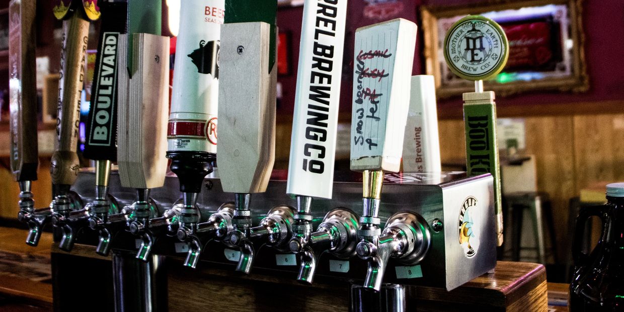 local beers on tap