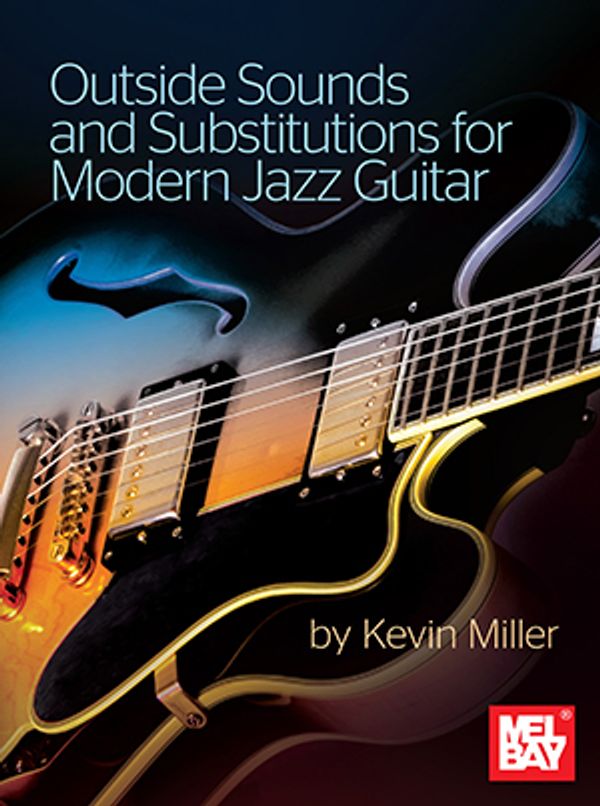 Book cover featuring a jazz guitar and title about modern jazz guitar techniques.