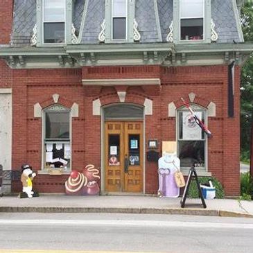 Our shop is housed in the historic Searsport National Bank building which was built in 1891.