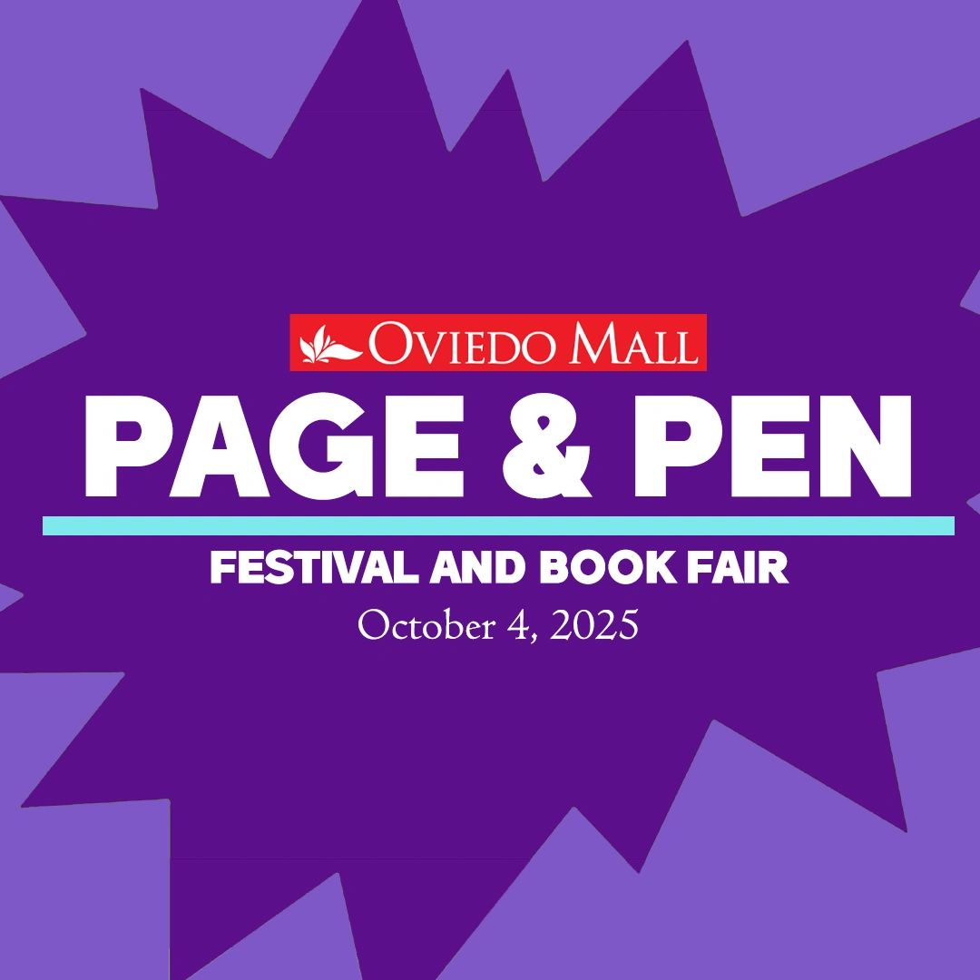 Page and Pen Book Festival Oviedo Mall 10/4/2025
