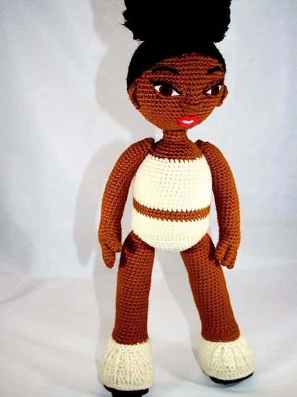 The item is an amigurumi basic body pattern. Easy to follow instructions with pictures for more expl