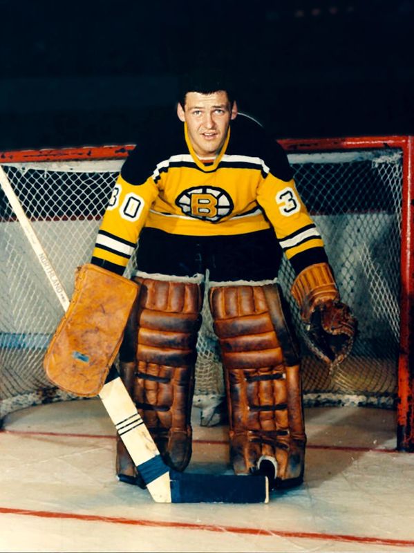 Former Philadelphia Flyers' goalie and Hockey Hall of Famer Bernie