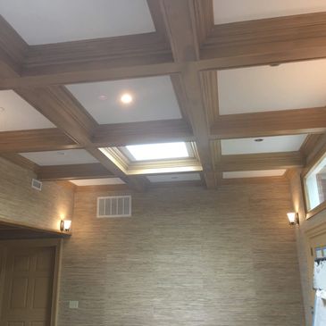 Coffered ceiling