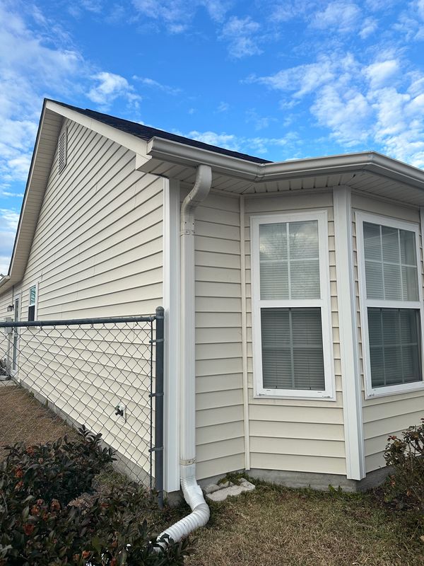 Siding project, vinyl siding installation