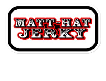 Matt-Hat Jerky image and link to Matt-Hat Jerky website