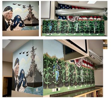 Radcliffe American Legion Mural 