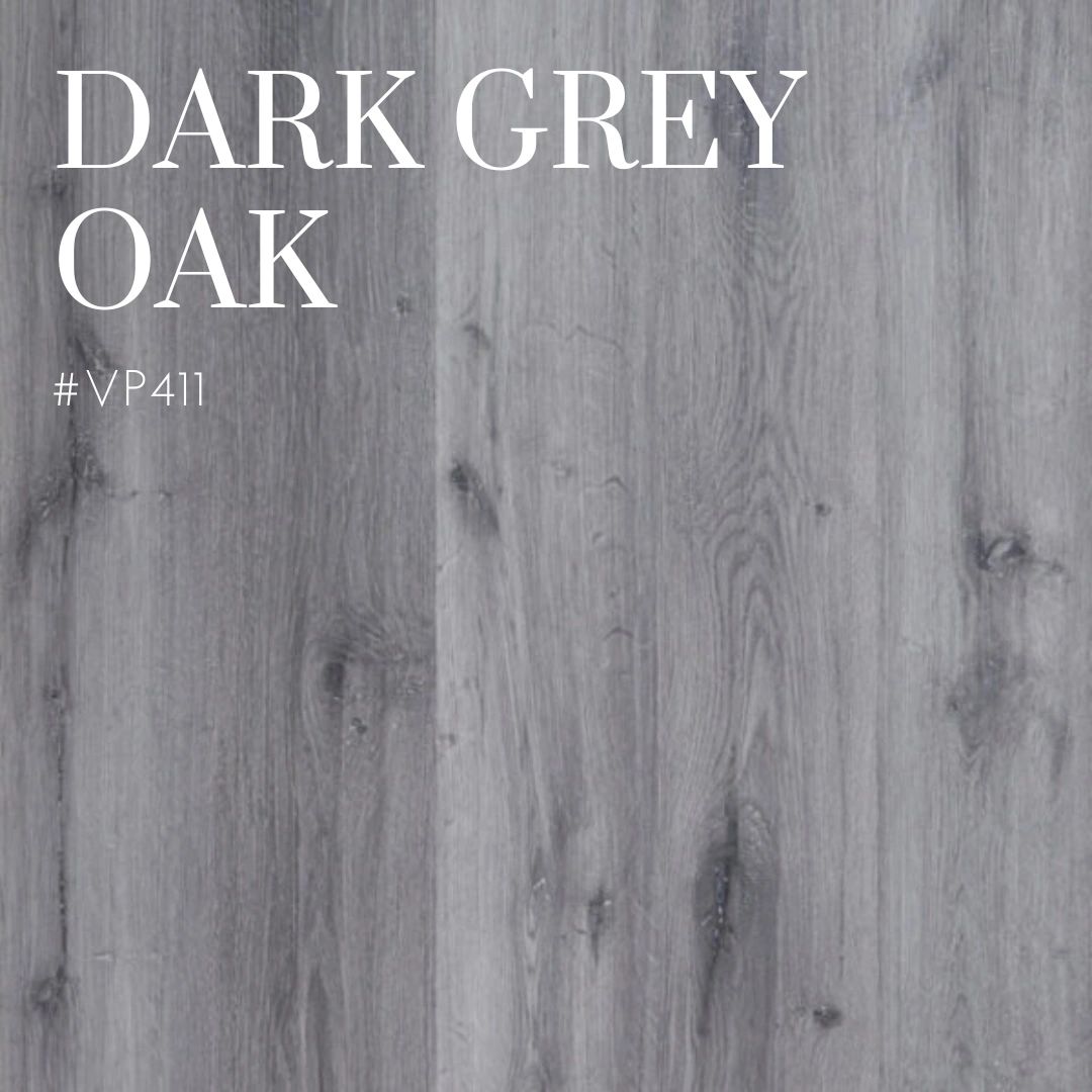 Dark Grey Oak Hybrid Flooring