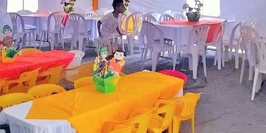 Eventos Infantiles - El Pato. Renta de carpas, mesas, sillas y más