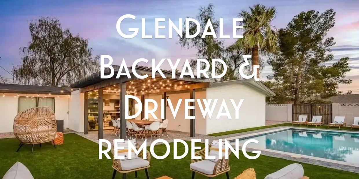 Arcadia Backyard Design and construction  remodeling include pavers and turf installation.
