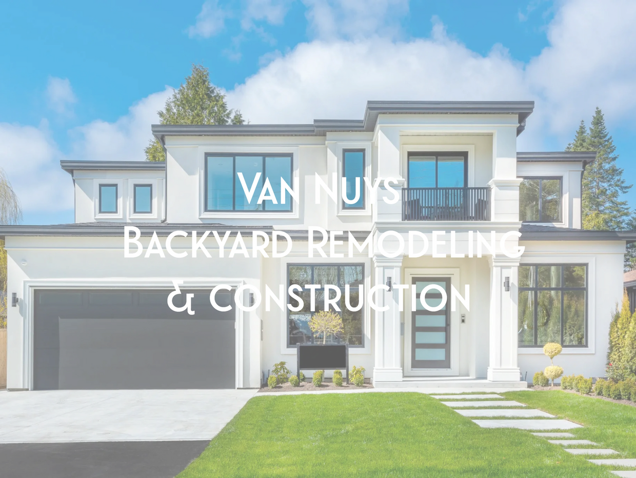 Van Nuys Backyard remodeling and design. include pool remodeling and pool plaster.