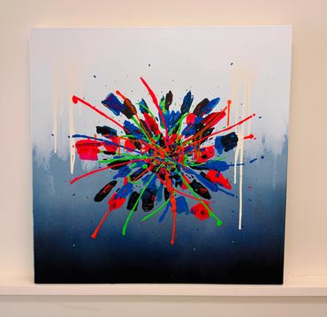 "Cryptic Mystic Sachet"
Acrylic on Canvas
30" x 30" 
2026