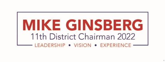 MIKE GINSBERG FOR 11TH DISTRICT CHAIRMAN