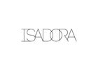 Minimalistic logo design featuring the word 'ISADORA' in thin, elegant lines.