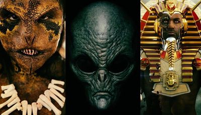 Ancient Aliens, Ancient astronauts, alien types