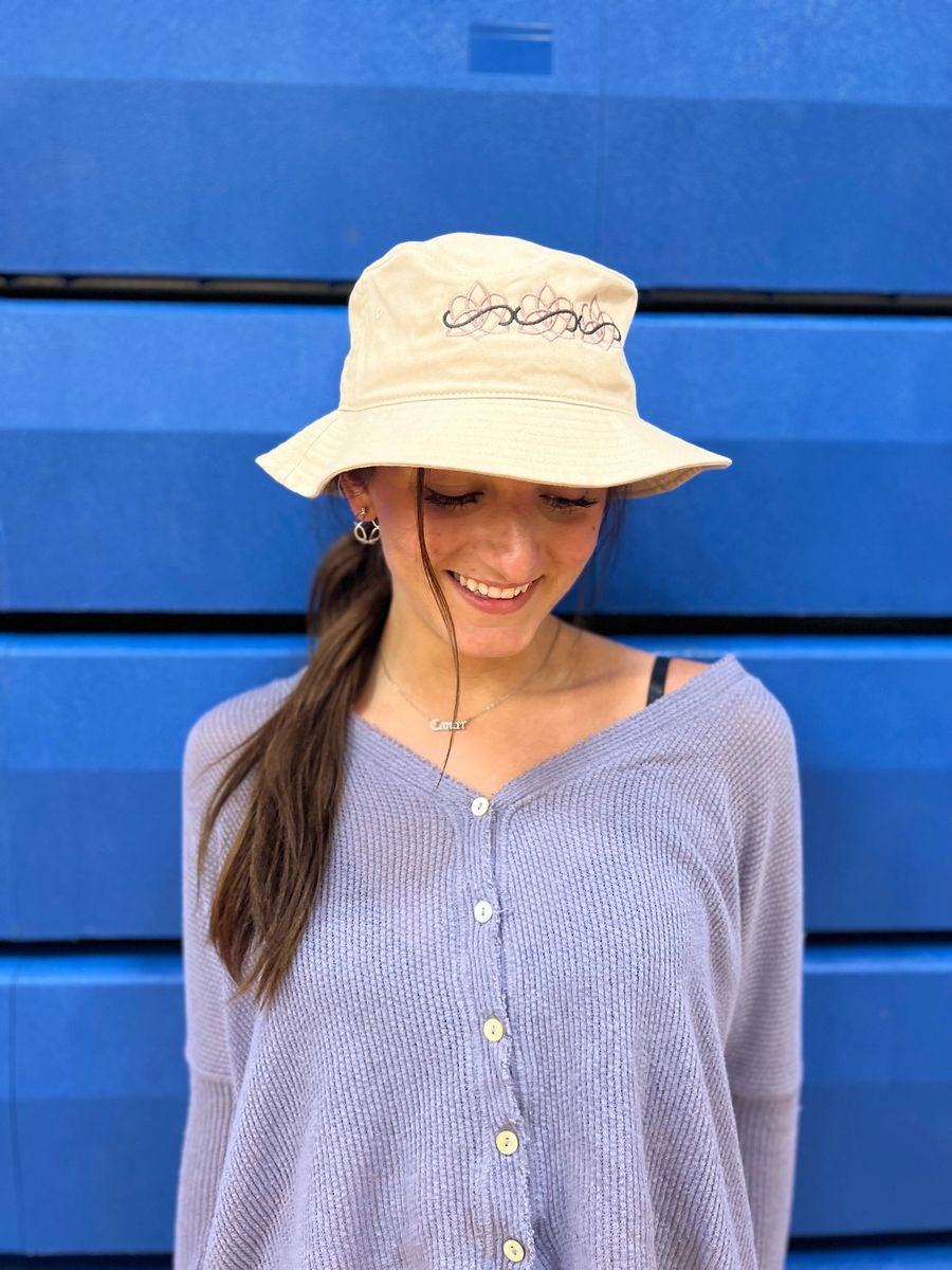 ストア gakkin LOTUS BUDS PATTERN BUCKET HAT safina.ke
