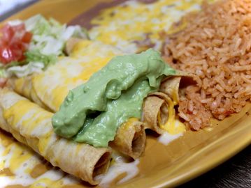 Chicken Rolled Tacos