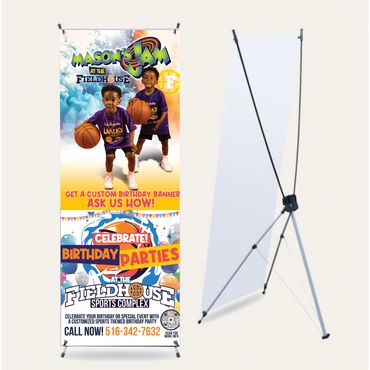 X-Stand banner & Stand