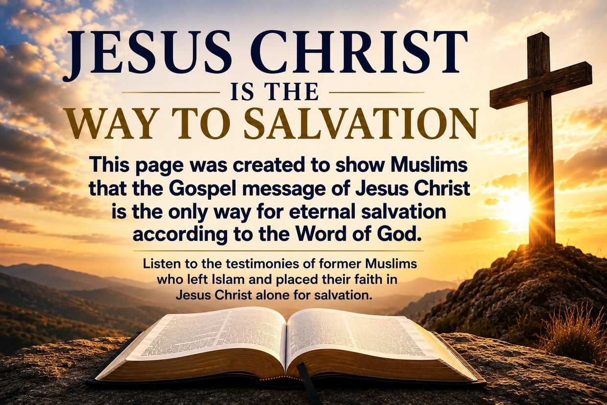 Jesus Christ is the way to salvation according to this religious message.