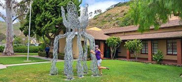 laguna beach city hall art installation