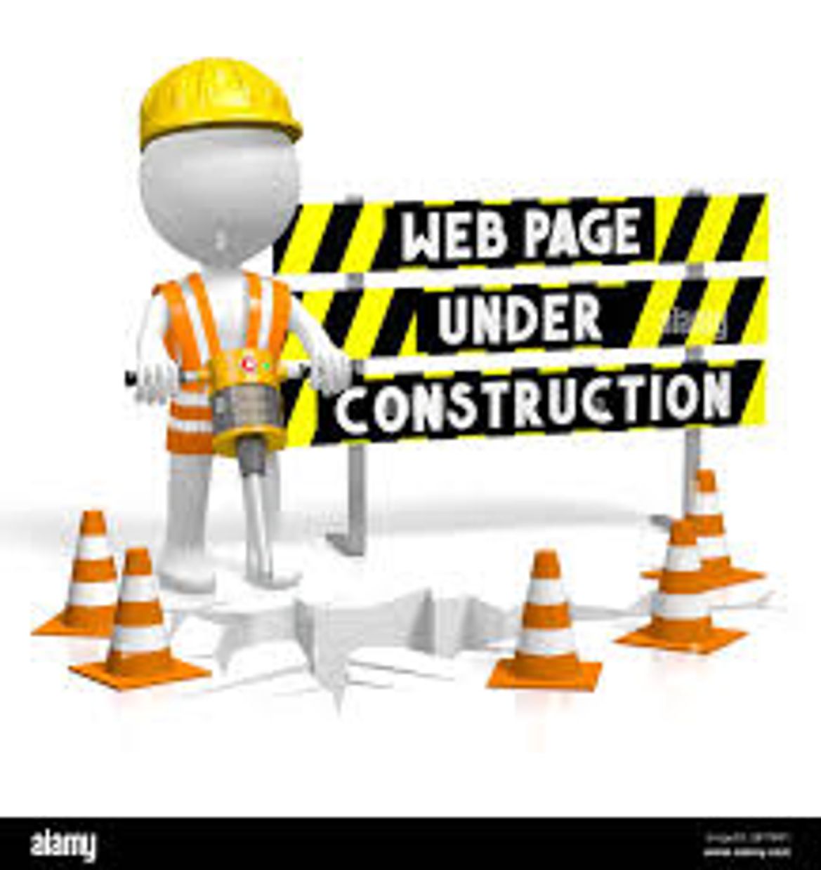 Logo qwith message : Web Page Under Construction