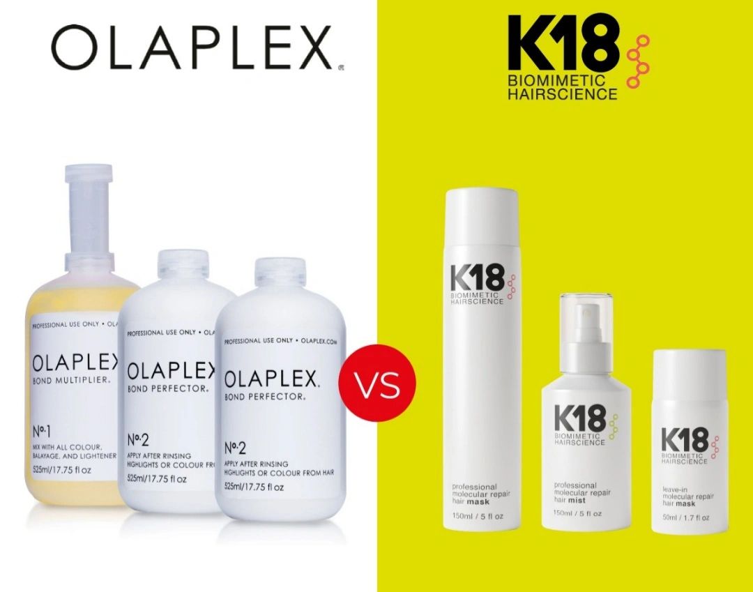 OLAPLEX vs. K18 Explained 🌞