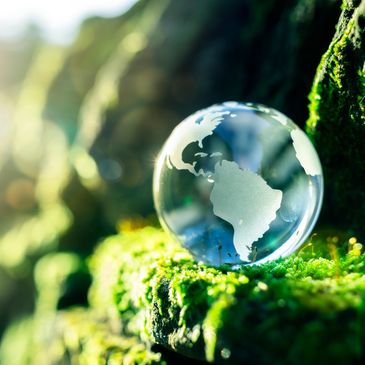 Glass planet