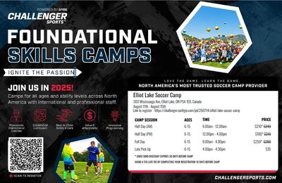 Elliot Lake Soccer Camp