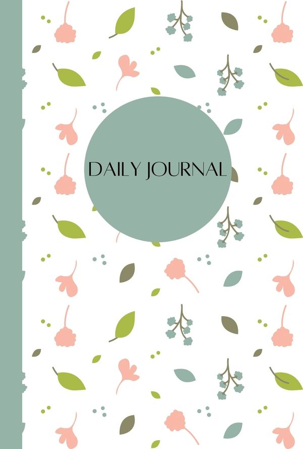 Everyday florals! Light & Bright!
6x9 140 lined pages