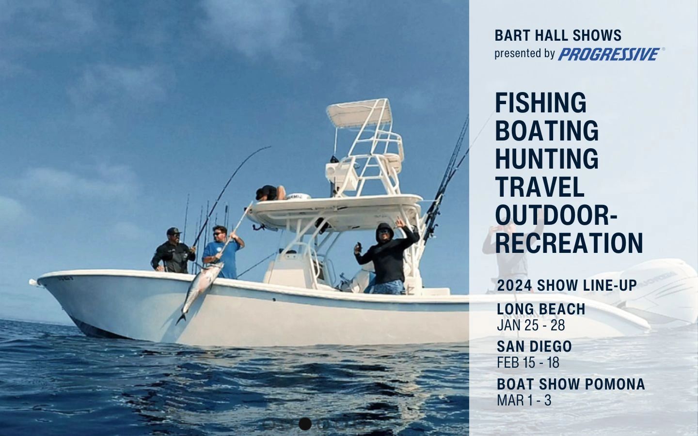 The BART HALL SHOW DEL MAR Starts Thursday. Come see us and grab one of the  thousands of rods or reels we have on sale at the show. Of c, united  composite
