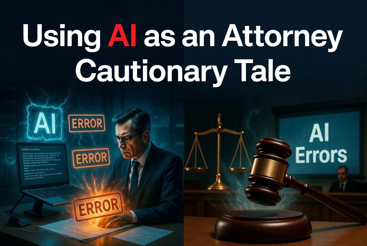 Using AI as an Attorney: Cautionary Tale of AI Errors in Practice