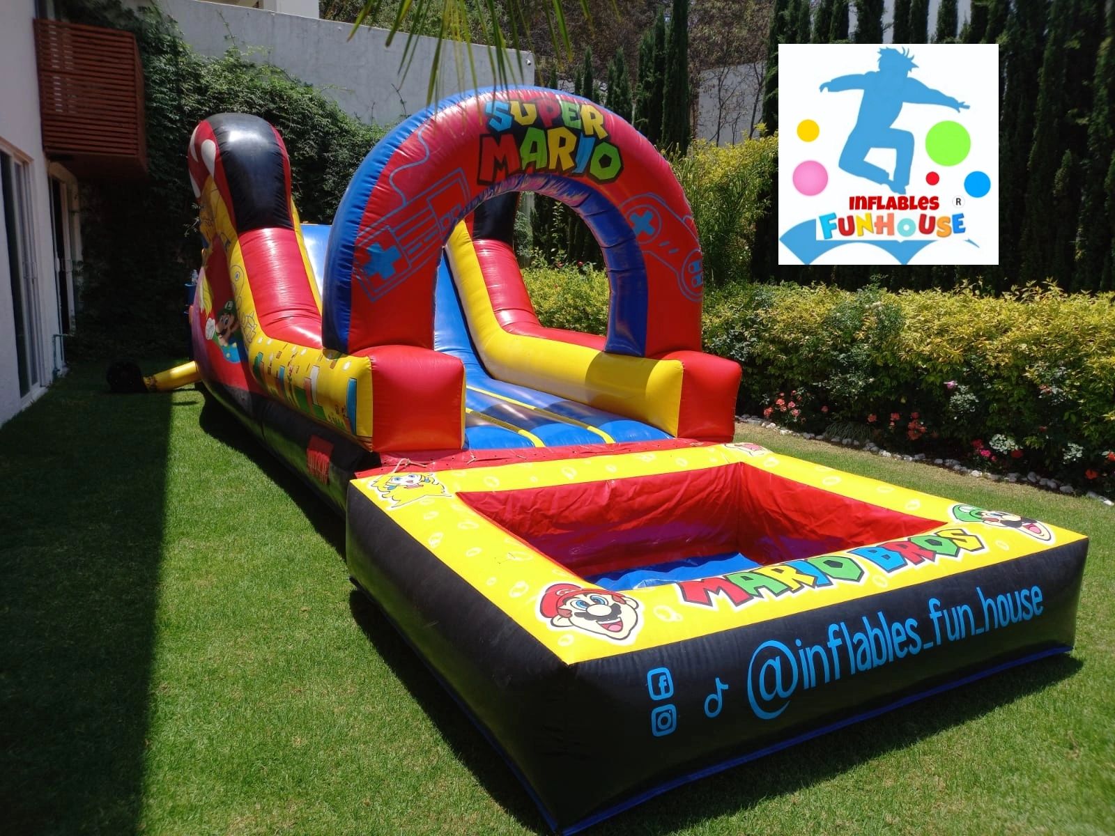 9m x 3m x 2.80m de altura 