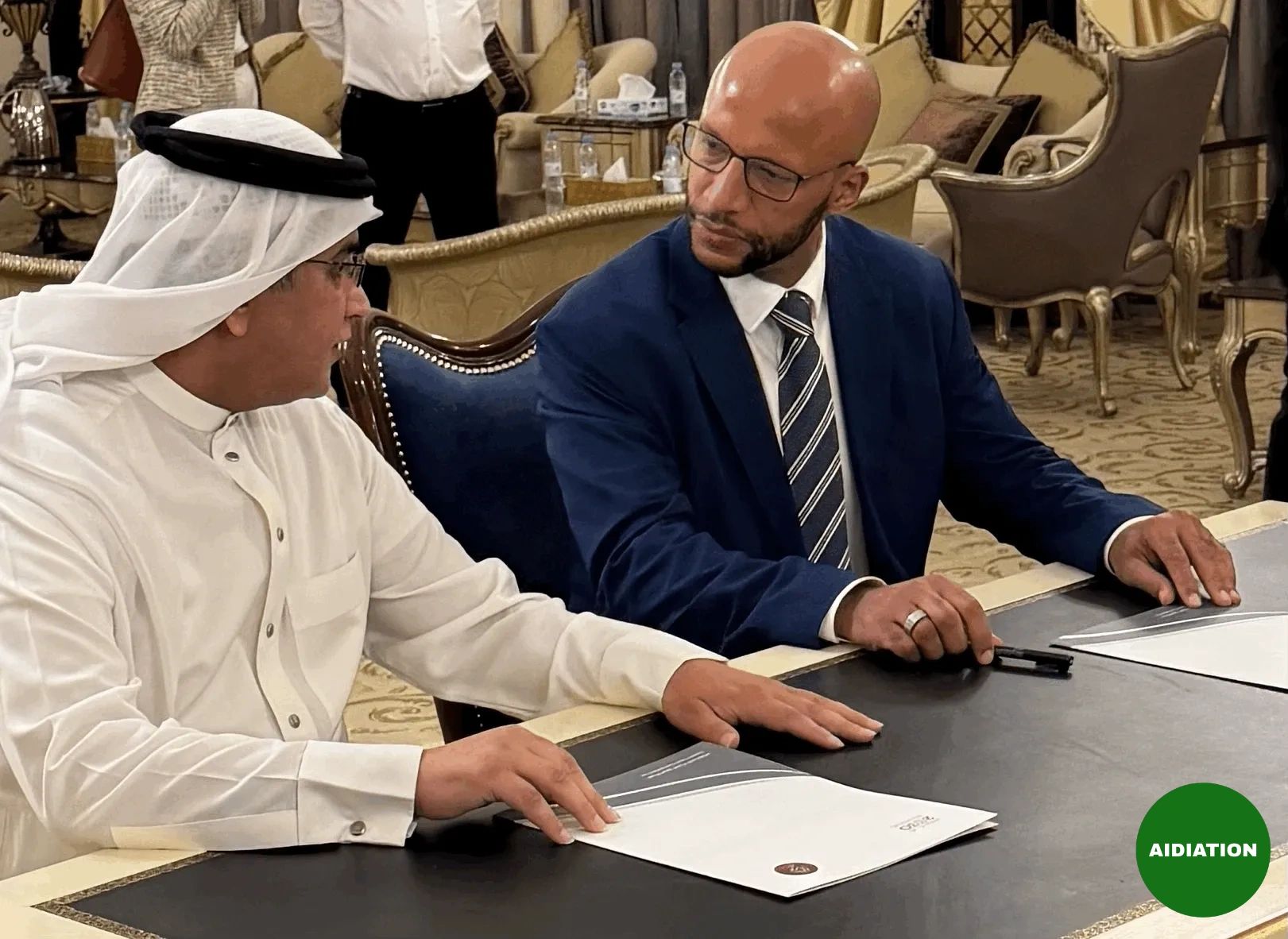 Aidiation and ETCco Contract Signing June 2025