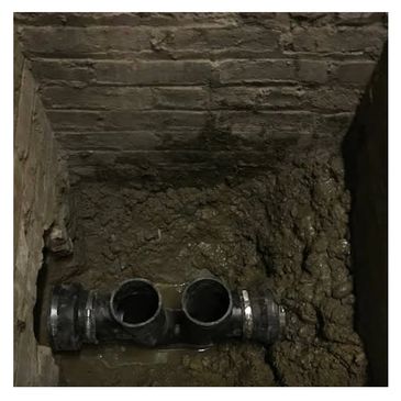 Changed sewer trap. 