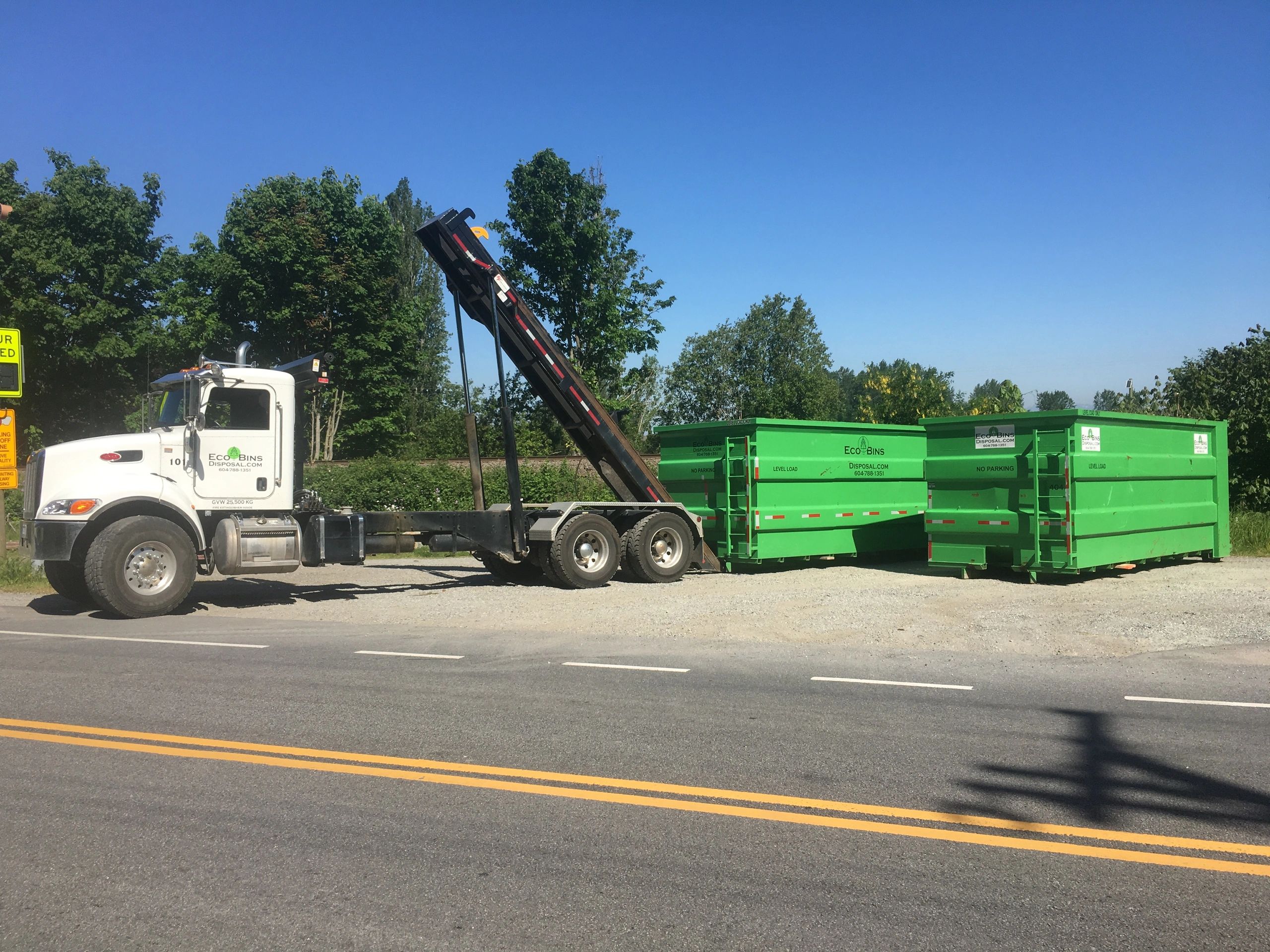 40 yard Bin rental Crescent Beach Surrey BC, Eco Bins Disposal
 (604)788-1351 #EcoBins #40YardBin