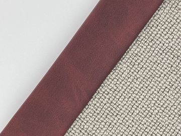 Distressed look faux leather tape